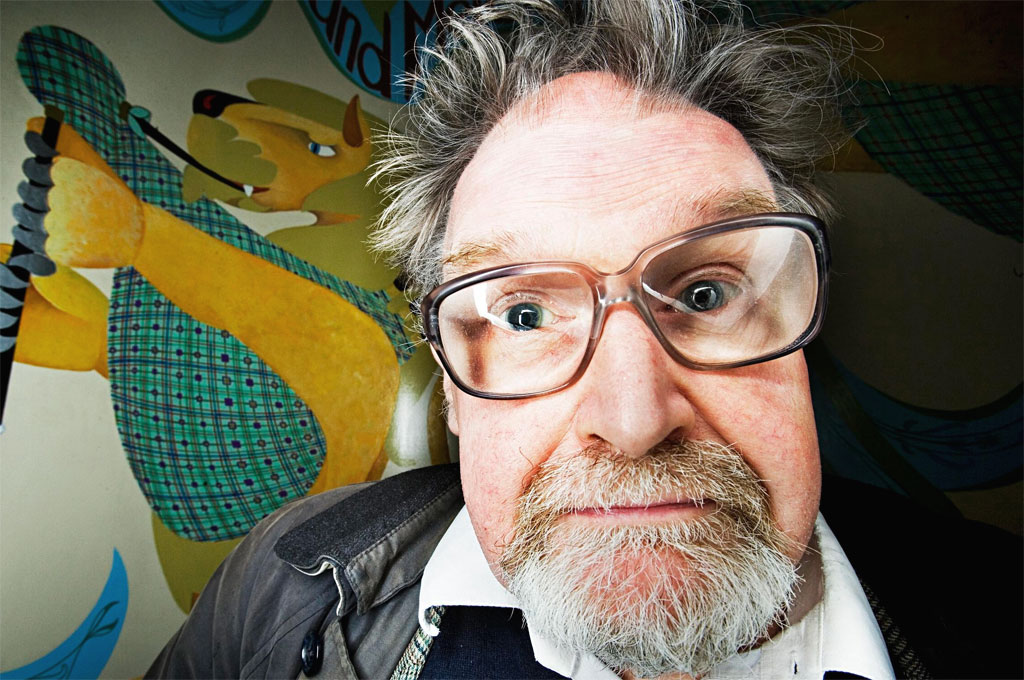Foto di Alasdair Gray Alasdair Gray
