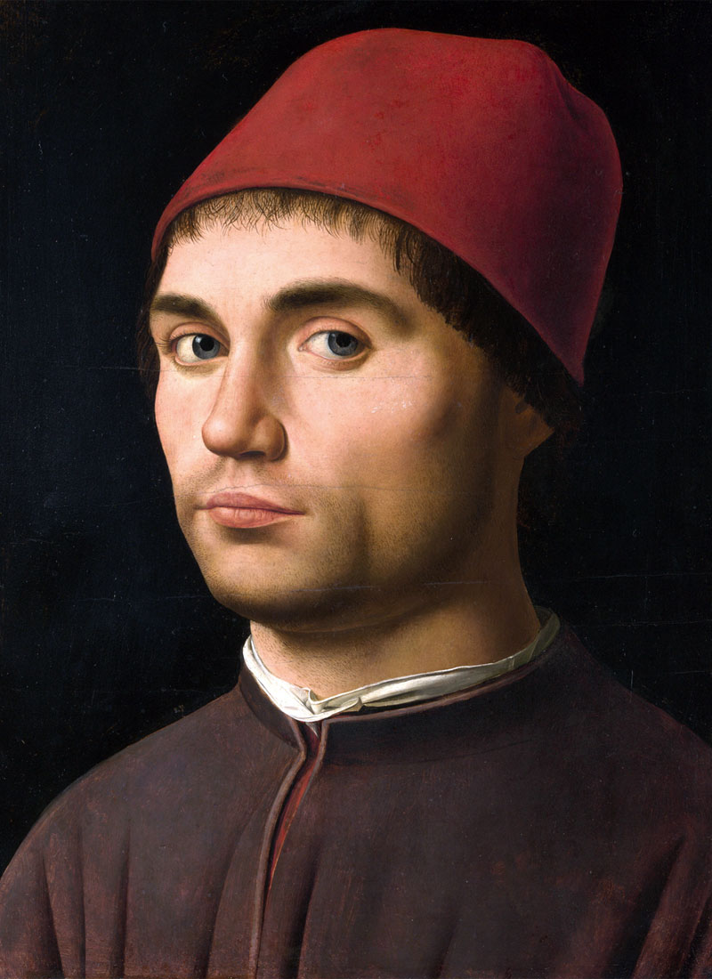 Antonello da Messina, ritratto di giovane (o autoritratto)