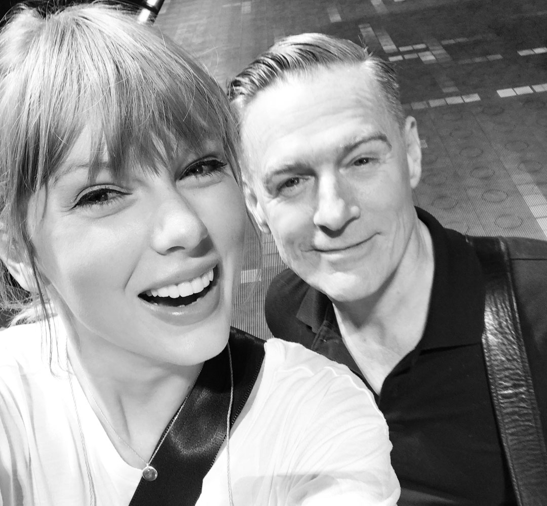 Bryan Adams con Taylor Swift nel 2018