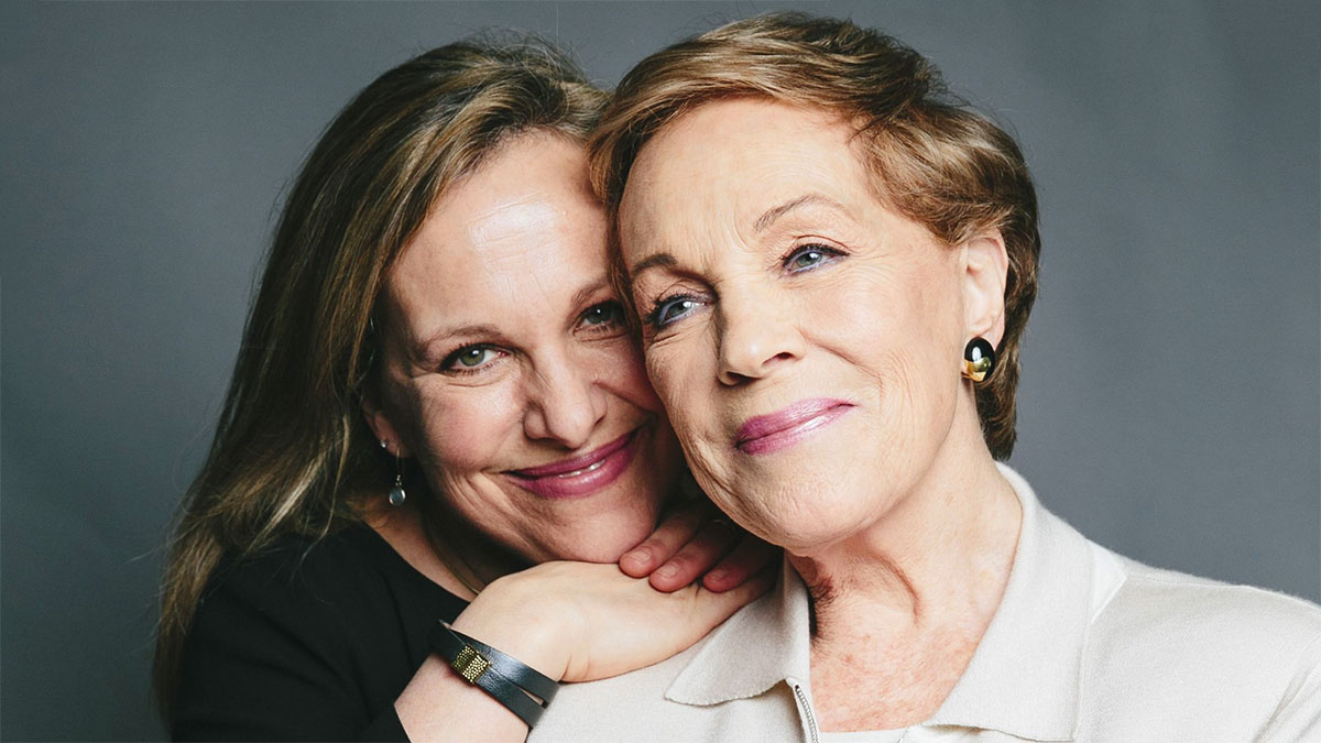 Julie Andrews con la figlia Emma Walton Hamilton