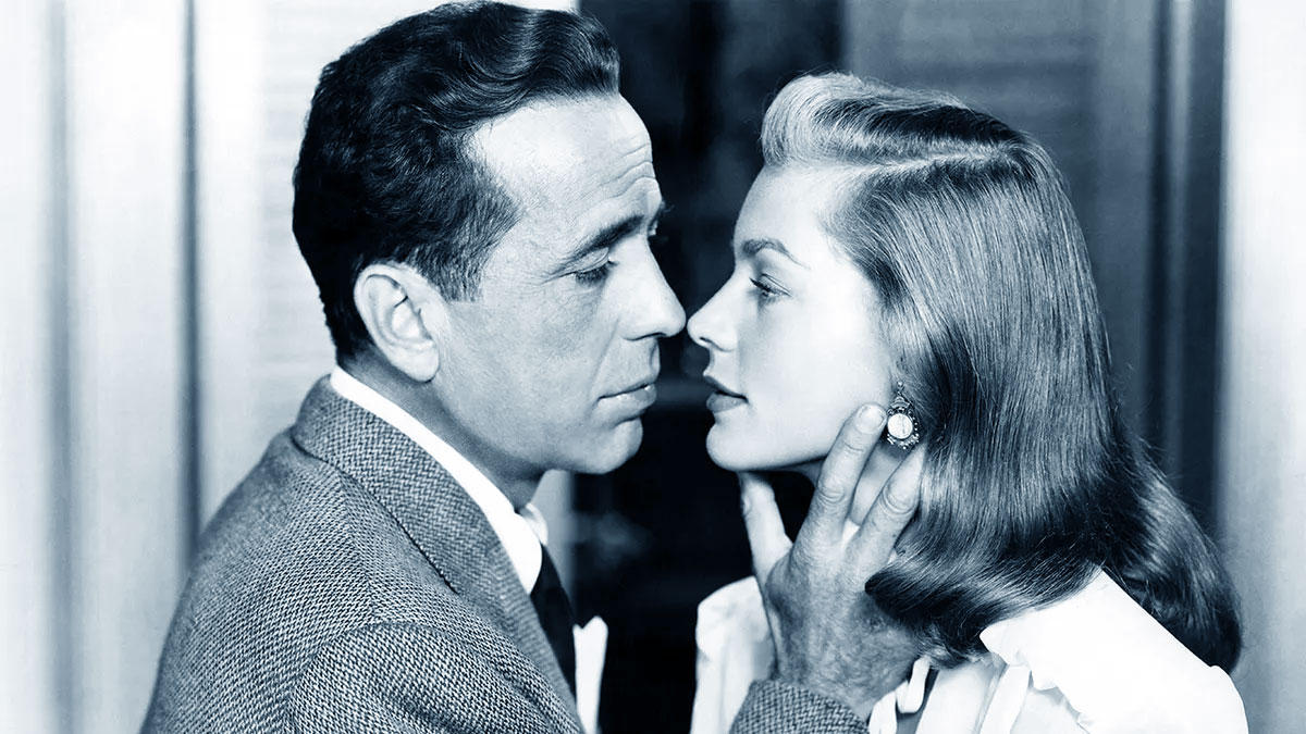 Humphrey Bogart con Lauren Bacall