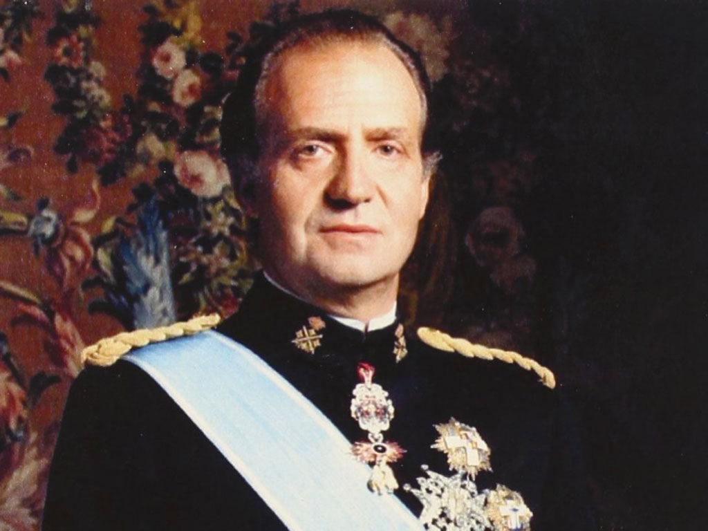 Re Juan Carlos di Borbone