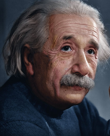 Foto media di Albert Einstein