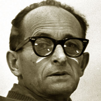 Foto quadrata di Adolf Eichmann