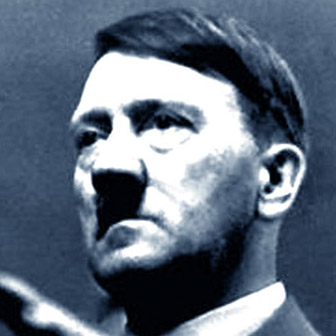 Foto quadrata di Adolf Hitler