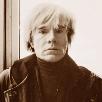 Foto quadrata di Andy Warhol