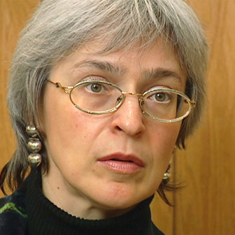 Foto quadrata di Anna Politkovskaja
