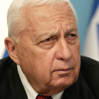 Foto quadrata di Ariel Sharon