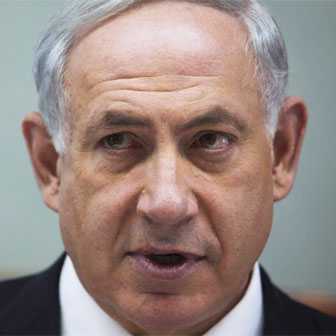 Foto quadrata di Benjamin Netanyahu