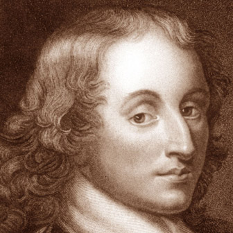 Foto quadrata di Blaise Pascal