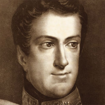 Foto quadrata di Carlo Alberto di Savoia
