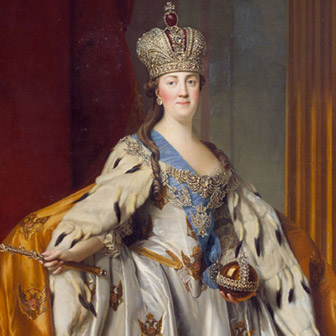 Foto quadrata di Caterina II di Russia