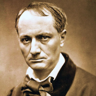 Foto quadrata di Charles Baudelaire