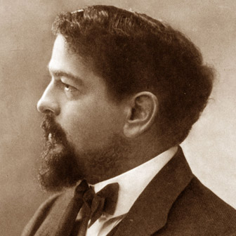 Foto quadrata di Claude Debussy