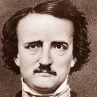 Foto quadrata di Edgar Allan Poe
