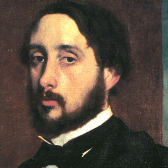 Foto quadrata di Edgar Degas