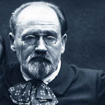 Foto quadrata di Émile Zola