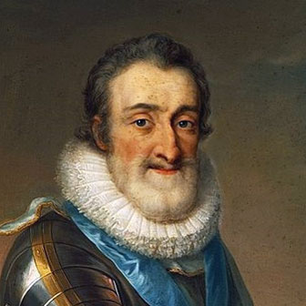 Foto quadrata di Enrico IV di Francia