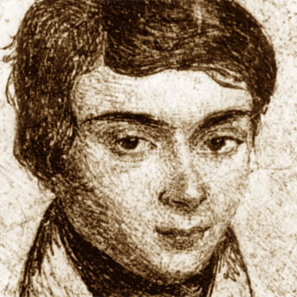Foto quadrata di Evariste Galois