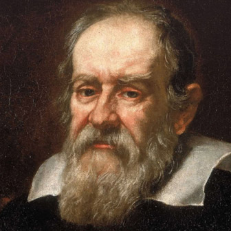 Foto quadrata di Galileo Galilei