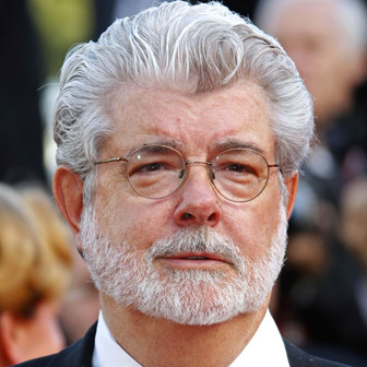 Foto quadrata di George Lucas