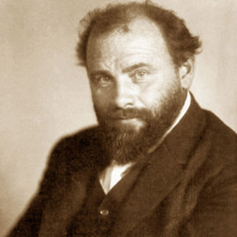 Foto quadrata di Gustav Klimt