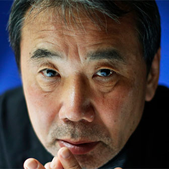 Foto quadrata di Haruki Murakami