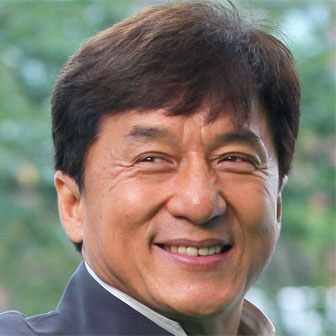 Foto quadrata di Jackie Chan