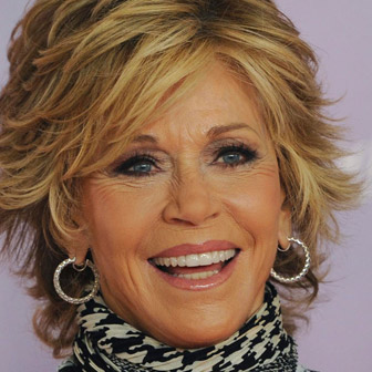 Foto quadrata di Jane Fonda