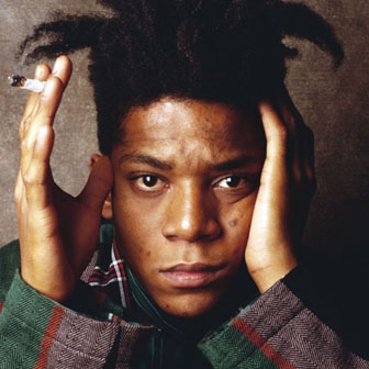 Foto quadrata di Jean-Michel Basquiat
