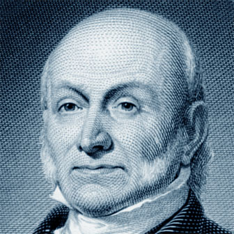 Foto quadrata di John Quincy Adams