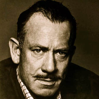 Foto quadrata di John Steinbeck