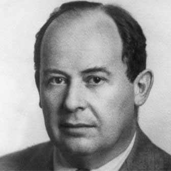 Foto quadrata di John von Neumann