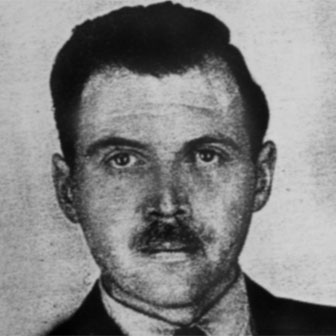 Foto quadrata di Josef Mengele