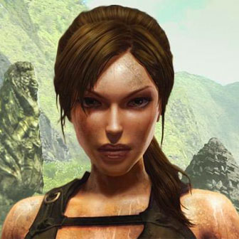 Foto quadrata di Lara Croft