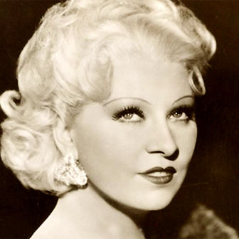 Foto quadrata di Mae West