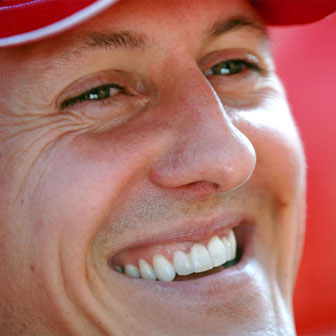 Foto quadrata di Michael Schumacher
