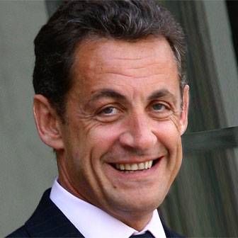 Foto quadrata di Nicolas Sarkozy