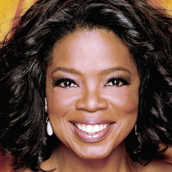 Foto quadrata di Oprah Winfrey