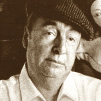 Foto quadrata di Pablo Neruda