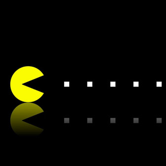 Foto quadrata di Pac-Man