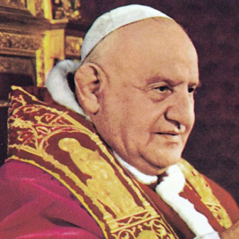 Foto quadrata di Papa Giovanni XXIII