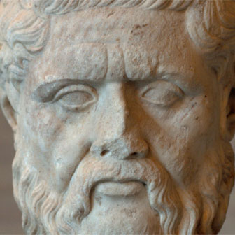 Foto quadrata di Platone