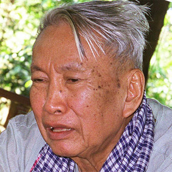 Foto quadrata di Pol Pot