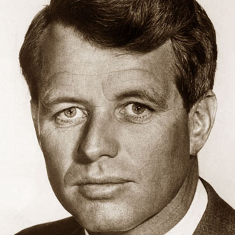 Foto quadrata di Robert Kennedy