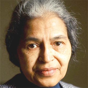 Foto quadrata di Rosa Parks