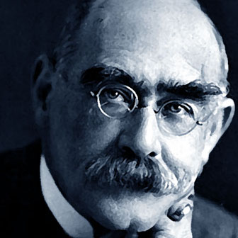 Foto quadrata di Rudyard Kipling