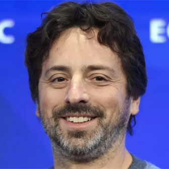 Foto quadrata di Sergey Brin