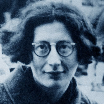 Foto quadrata di Simone Weil
