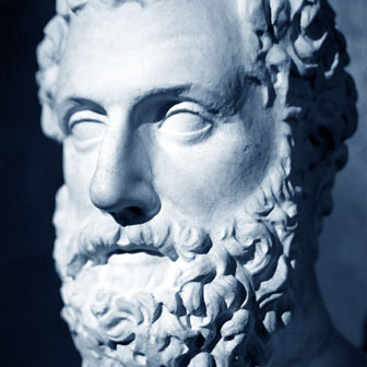 Foto quadrata di Socrate